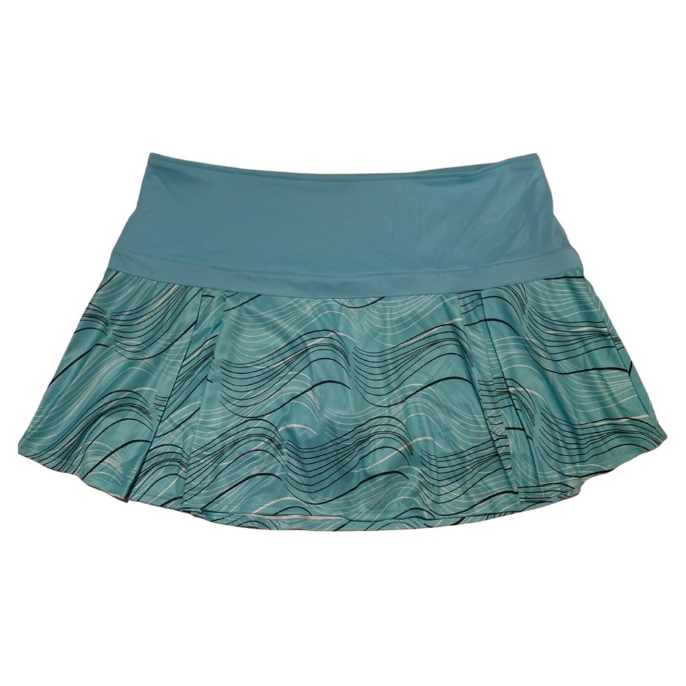 Callaway Golf Skort Size XL Women’s Blue Skirt Printed Design Opti-Dri Athletic